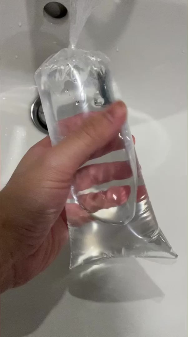 YASAM - Betta fish plastic stretchable bag 100 pieces Transparent