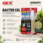 GEX - Bacter Cel Connect Aquarium Filter Media | Beneficial Bacteria Biological Filter Slim Filter & Roka Boy