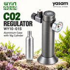 WYIN AQUA WY10-01S Mini CO2 Regulator Single Gauge Aquarium Planted Tank 16g