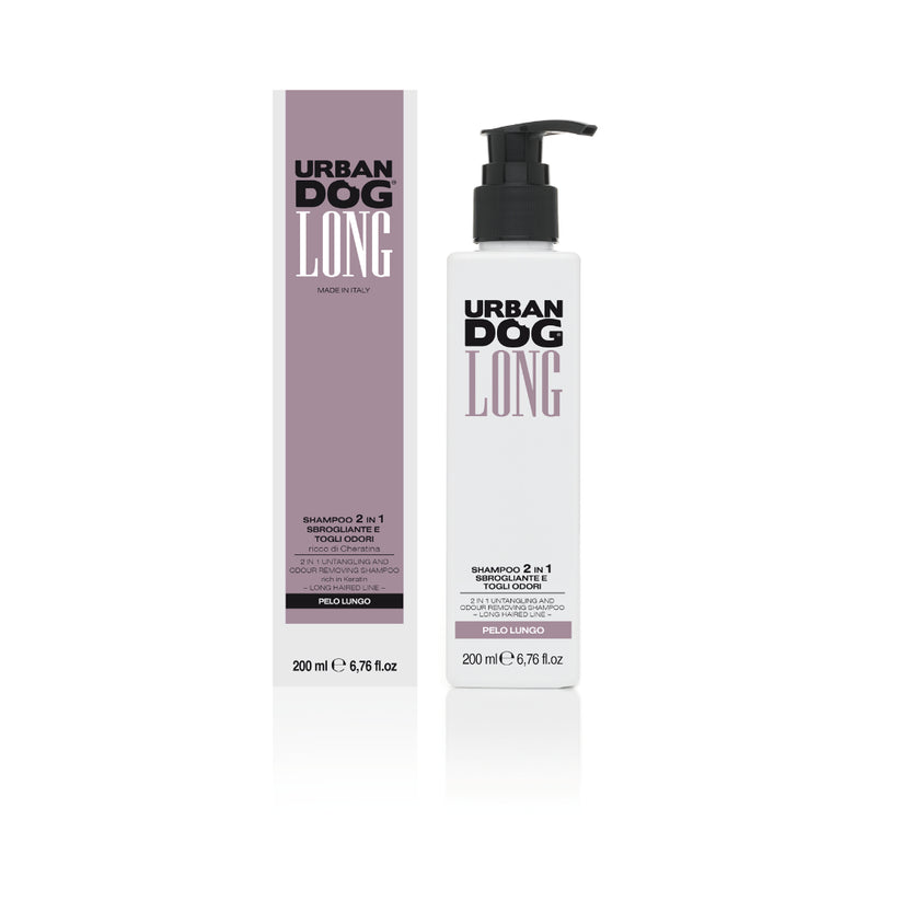 URBAN DOG - Dog Shampoo 2in1 Short or Long Fur Combining Shampoo and Conditioner
