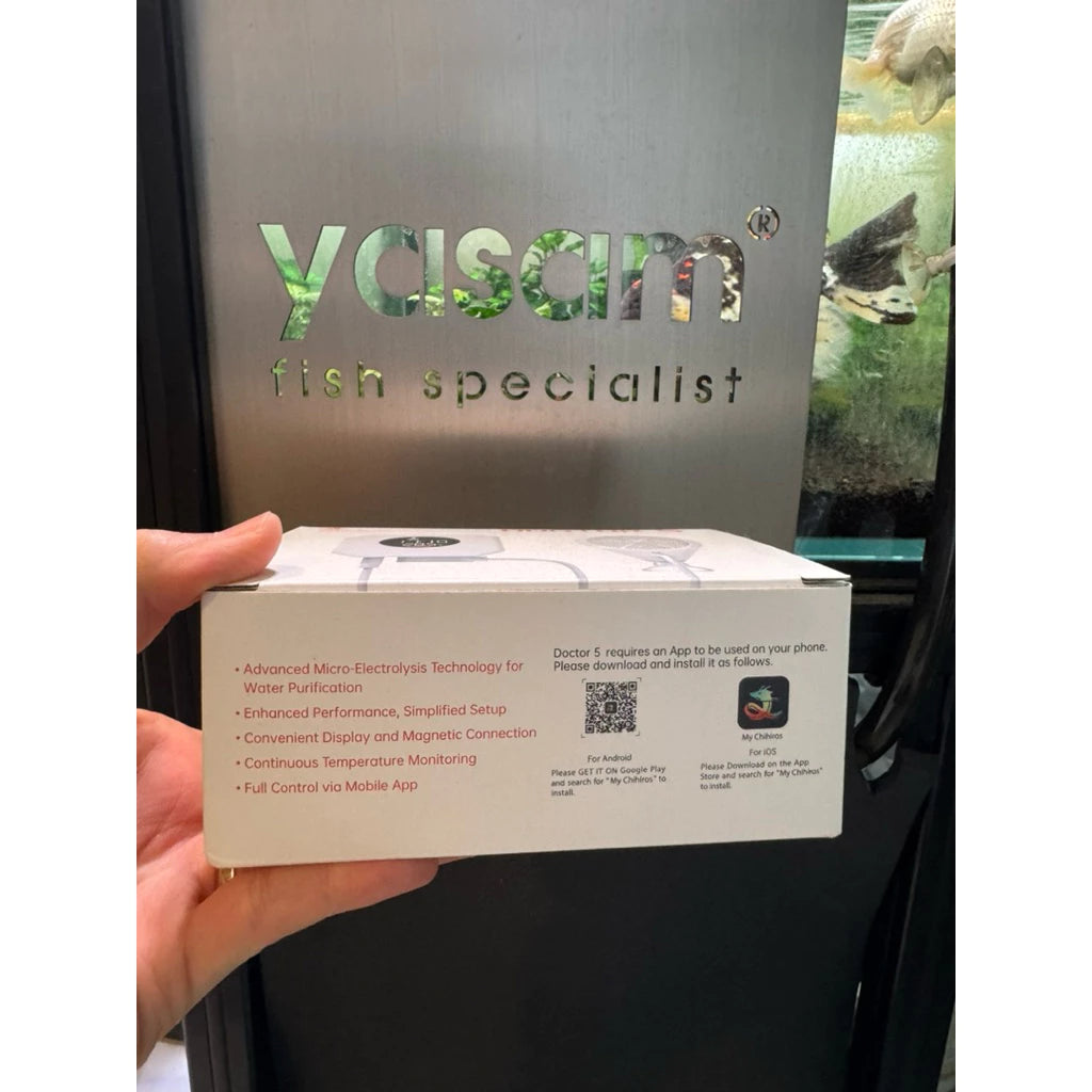 CHIHIROS - Doctor 5 Anti Algae Electrolysis with Smart Monitoring Temperature Latest 2025 Model