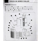 HAILEA - Aquarium Chiller with Express Cooling function and temperature indicator