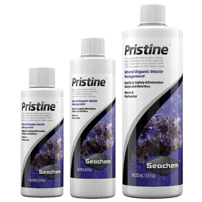 SEACHEM - Pristine Natural Bio-Enhancer for Aquarium Water Clarity & Quality (Rhino 325ml)