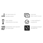 UNS - Ultum Nature Systems Premium Ultra Clear Rimless Aquarium Glass Tanks with Highest Optical Clarity