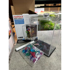 YASAM - NANBOR NB-150 Stylish Betta Fish Tank with Lamp & Cover | Clear Acrylic 15x10x20cm NB-150