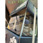 JBJ - Nano Betta B Glass Fish Tank Clear Optical 13Lx8Wx15H