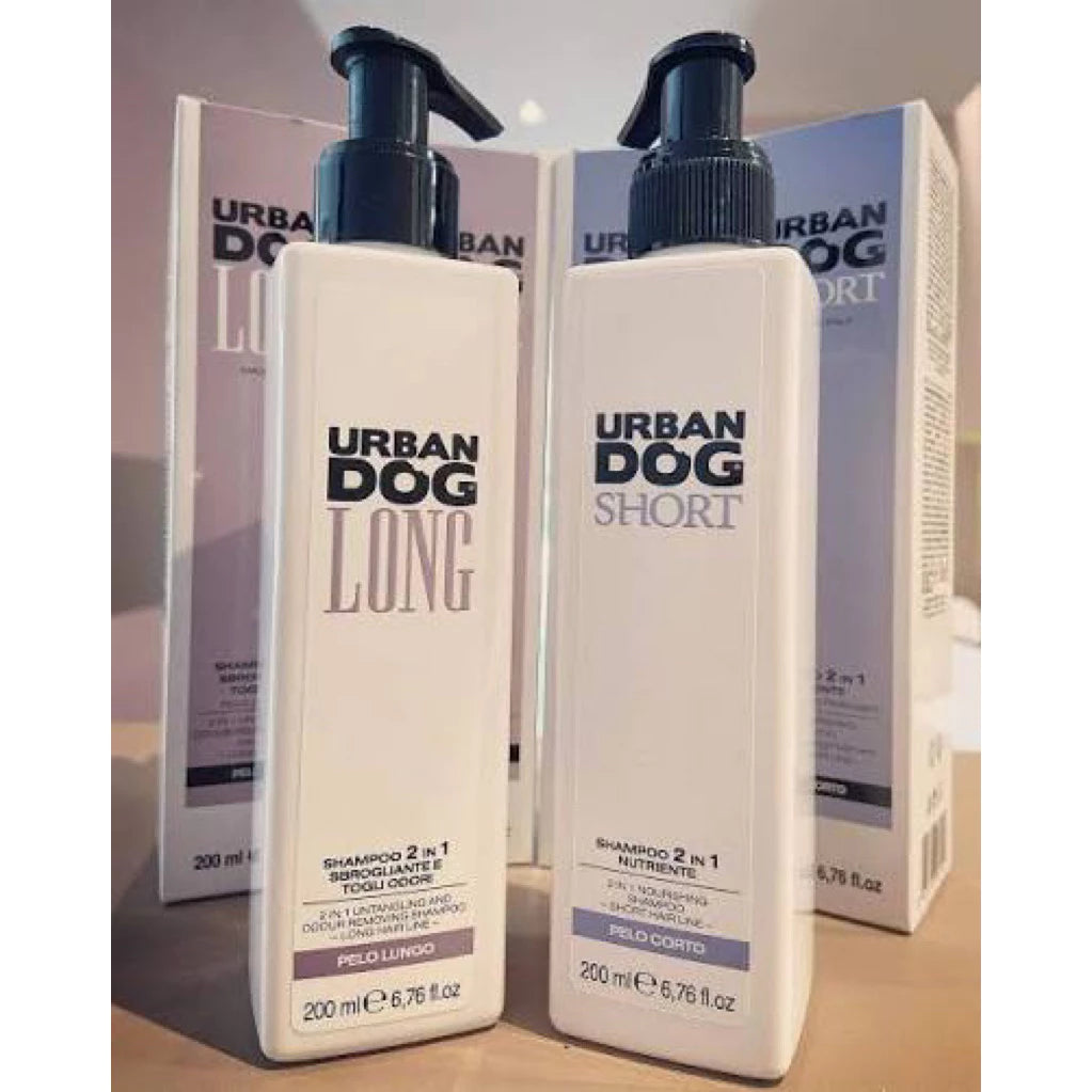 URBAN DOG - Dog Shampoo 2in1 Short or Long Fur Combining Shampoo and Conditioner