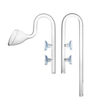CHIHIROS - Lily Glass Pipe Inflow Outflow Aquarium Filter Pipe Clear Glass