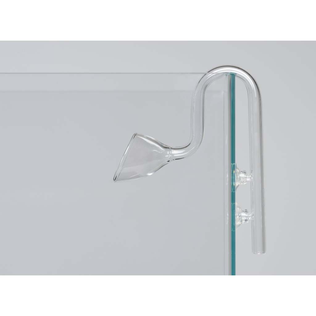CHIHIROS - Lily Glass Pipe Inflow Outflow Aquarium Filter Pipe Clear Glass