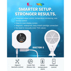 CHIHIROS - Doctor 5 Anti Algae Electrolysis with Smart Monitoring Temperature Latest 2025 Model