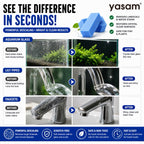YASAM - Aquarium Glass Water Stain Remover Block Hard Water Algae Cleaner Fish Tank Scrubber
