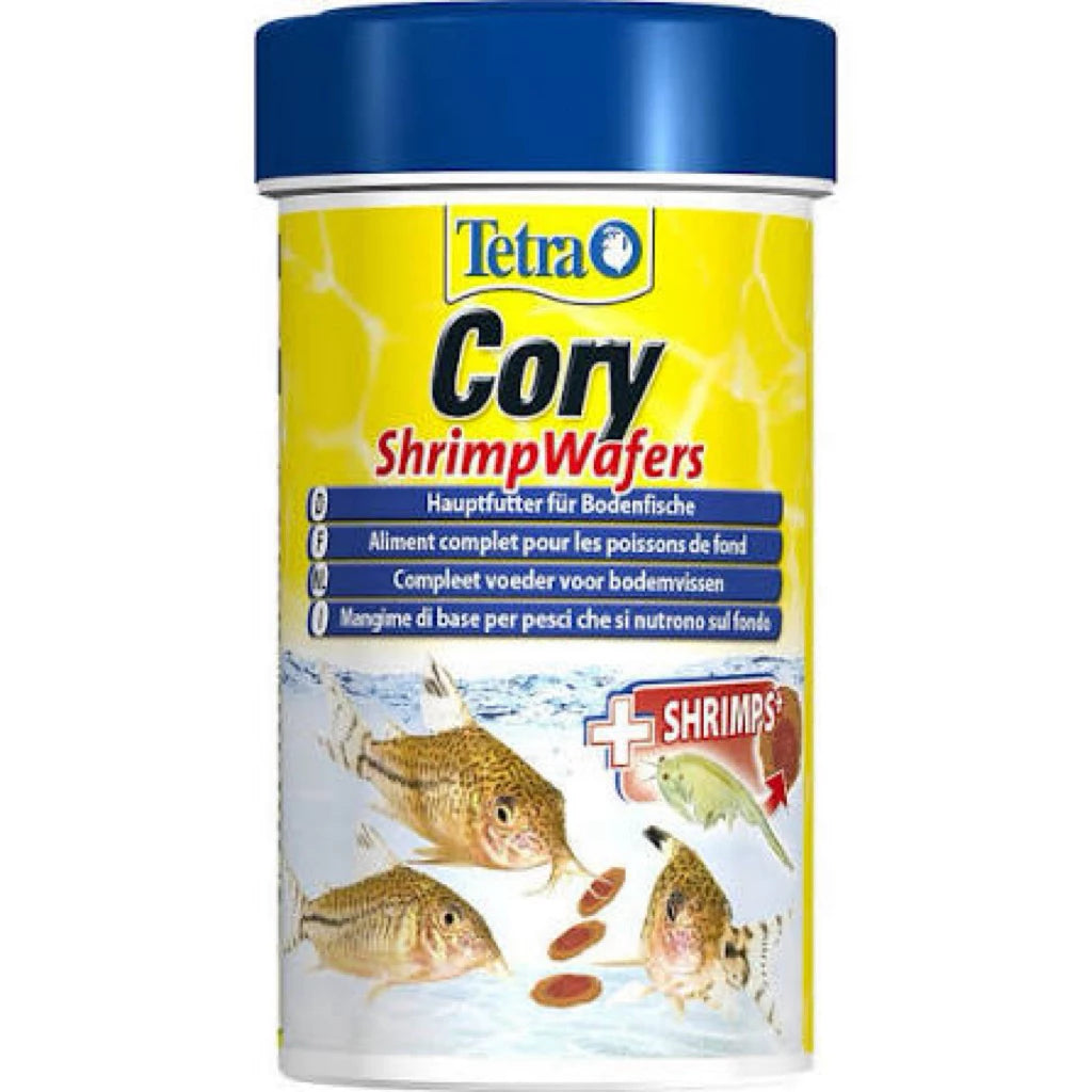 TETRA - Cory Wafers made from Shrimp Sinking food for bottom dwellers