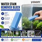 YASAM - Aquarium Glass Water Stain Remover Block Hard Water Algae Cleaner Fish Tank Scrubber