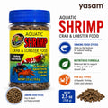 Zoo Med - Shrimp Crab Lobster Food Aquatic Invertebrate Sinking Pellets Fish Tank Feed