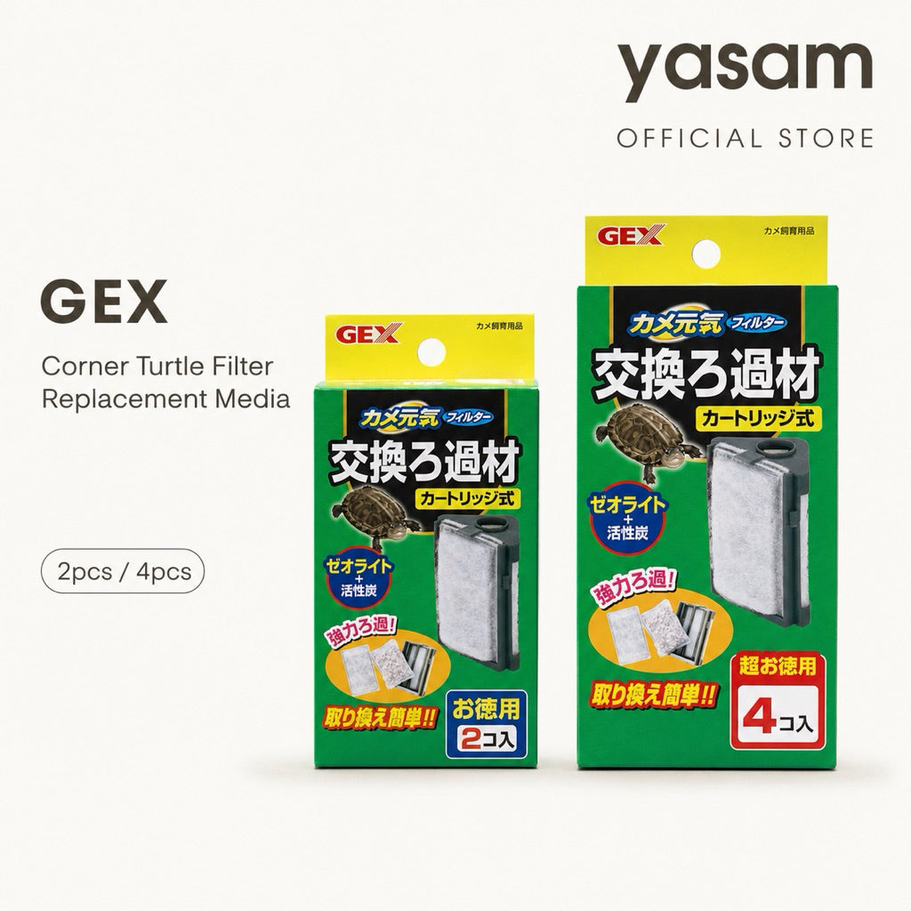 GEX - 角龟过滤器替换介质（2 件）