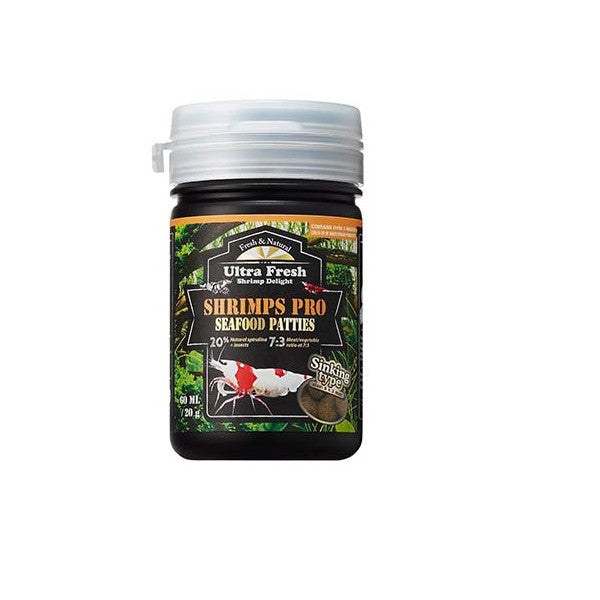 AZOO - Ultra Fresh Shrimp Pro Seafood Patties Shrimp Food Crystal Caridina Neocaridina Feed