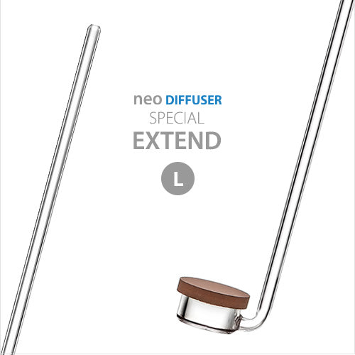 AQUARIO NEO - CO2 Diffuser Extend Original & Special Brown (Finest air bubbles in the industry)