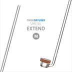 AQUARIO NEO - CO2 Diffuser Extend Original & Special Brown (Finest air bubbles in the industry)