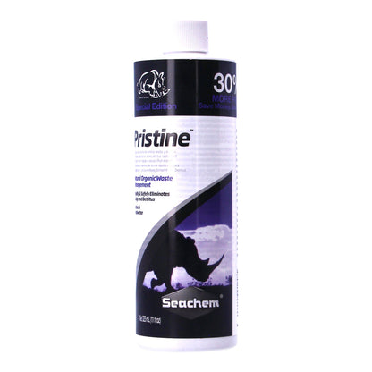 SEACHEM - Pristine Natural Bio-Enhancer for Aquarium Water Clarity & Quality (Rhino 325ml)