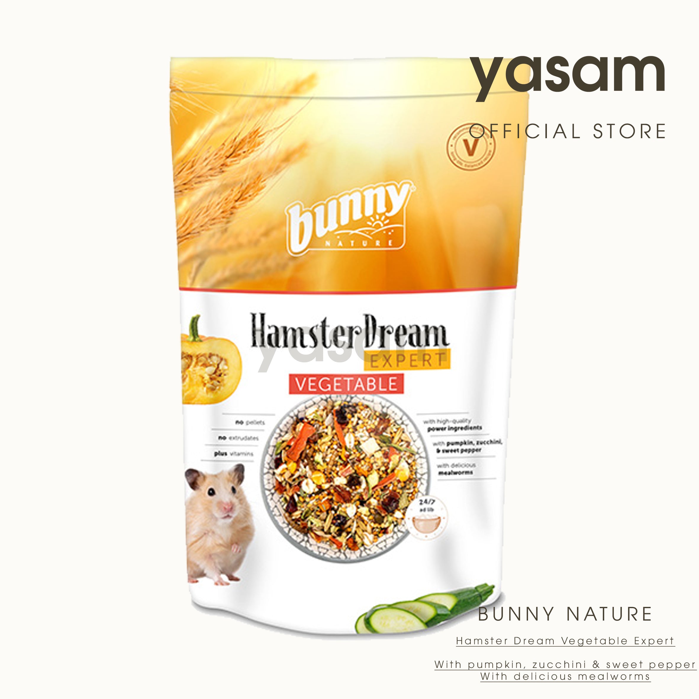 BUNNY NATURE - Dwarf Hamster Dream or Hamster Dream 500g