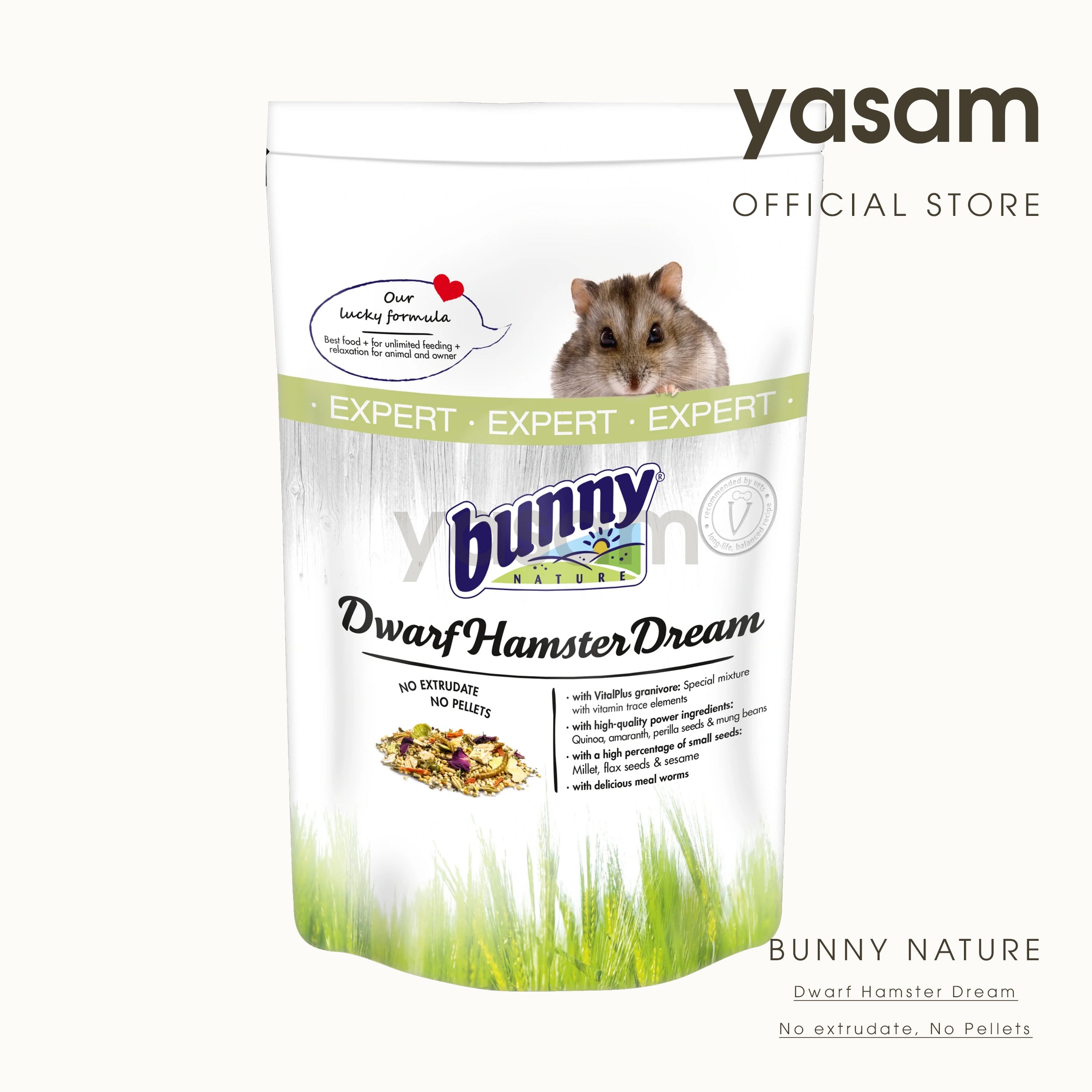 BUNNY NATURE - Dwarf Hamster Dream or Hamster Dream 500g