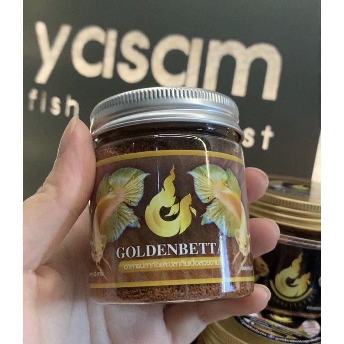 GOLDEN BETTA - Food Pellet (Powder, Mini & Large Pellet Size)