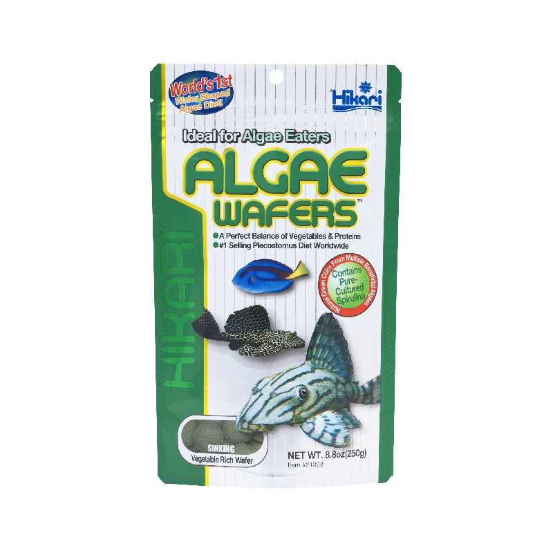 HIKARI - Algae Wafers for Algae eaters (pleco and otto fish food)