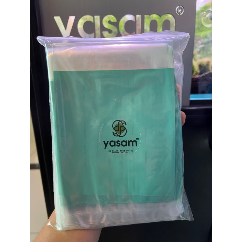 YASAM - Betta fish plastic strechable bag Gold / Black / Pink / Blue / Yellow / Silver / Mix