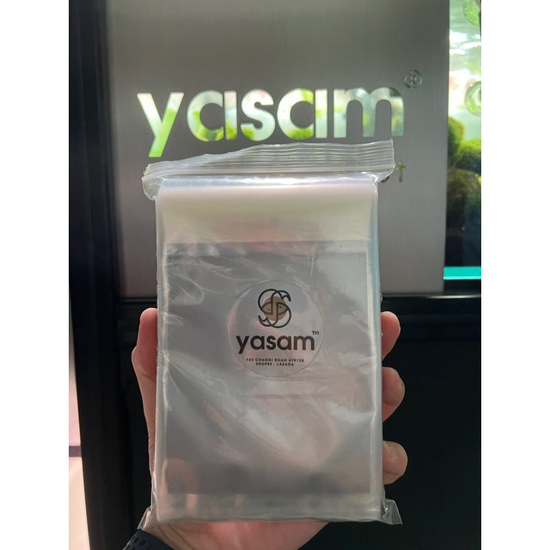 YASAM - Betta fish plastic strechable bag Gold / Black / Pink / Blue / Yellow / Silver / Mix